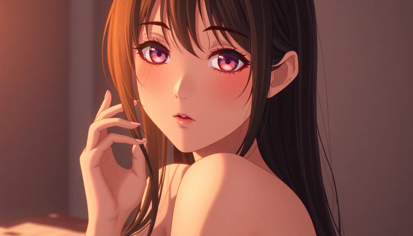 Vivid NSFW ai scene featuring hyper-realistic characters engaged in an intimate moment, emphasizing emotional depth.