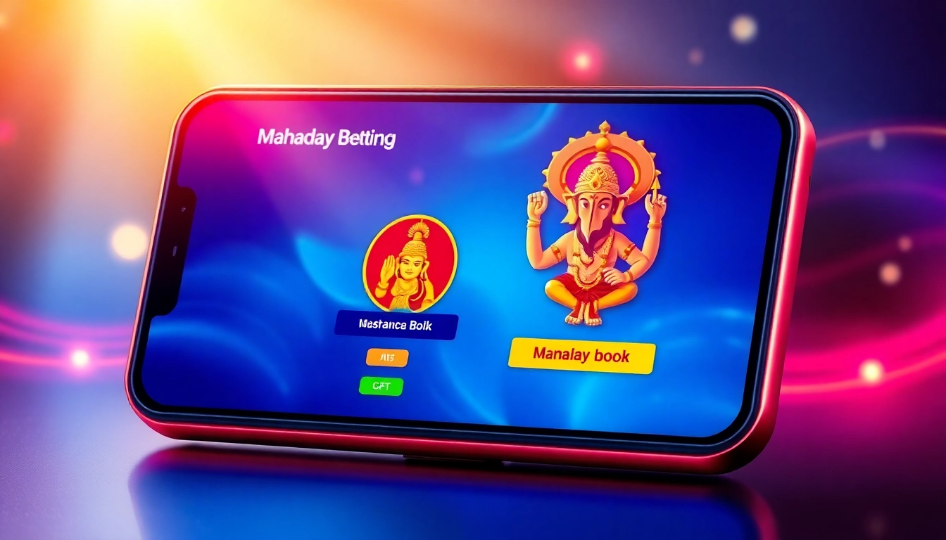 Secure Mahadev book id registration process shown on phone, highlighting fast access to Indian