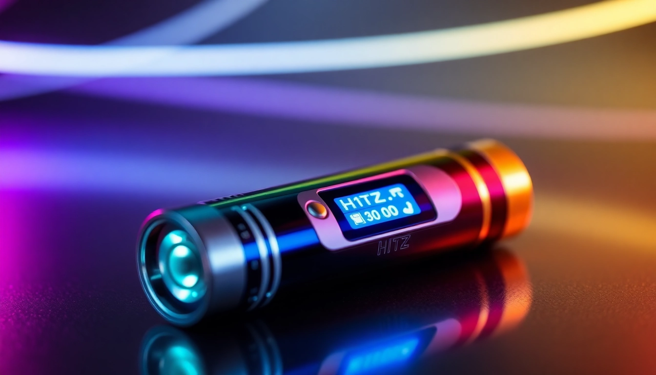 The httpshitzcalifornia.comshop page showcasing a premium disposable vape with LCD display and